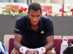 Ailing Auger-Aliassime cai na segunda rodada do Aberto da Itália