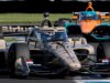O piloto da IndyCar, Felix Rosenqvist, decola em acidente na estrada