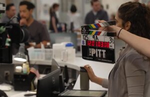 Nos bastidores de "O Pitt"