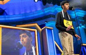 Shrey Parikh, da Califórnia, vence o concurso nacional de ortografia do Scripps 2026