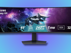 Você vai gastar muito com sua configuração de jogo, mas pode economizar US $ 300 neste monitor gigante da Samsung