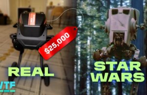 Este robô de US$ 25 mil parece ter saído de Star Wars