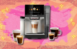 Transforme sua casa em uma cafeteria com US$ 700 de desconto na máquina de café e café expresso totalmente automática da Bosch