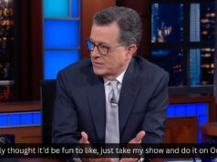 Stephen Colbert quer relançar The Late Present no OnlyFans