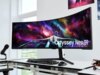 O gigante monitor de jogos Samsung Odyssey Neo G9 de 57 polegadas está à venda por US$ 600 de desconto