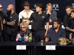 Ilia Topuria enfrenta Josh Hokit na coletiva de imprensa do UFC Freedom 250