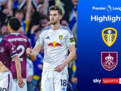 Stach stunner ajuda Leeds a vencer Burnley e garantir três pontos cruciais