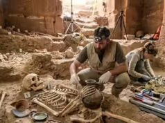 Indiana Jones ganha vida: 12 esqueletos encontrados em uma tumba escondida de Petra sob o Tesouro