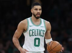 A estrela do Celtics, Jayson Tatum, foi rebaixada para questionável no jogo 7 contra o 76ers