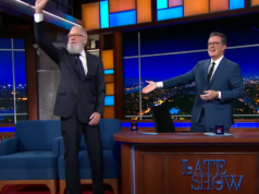David Letterman critica ‘doninhas mentirosas’ na CBS por causa do cancelamento de Stephen Colbert