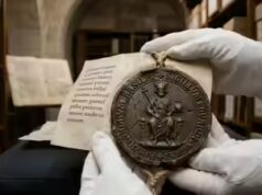 Perdido há 40 anos: selo actual de Eduardo, o Confessor, com 1.000 anos de idade, encontrado em Paris