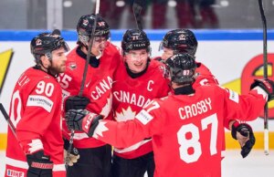 A equipe dos EUA cai para o Canadá no mundo, mas a vitória olímpica mantém os americanos no topo do hóquei
