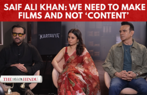 Saif Ali Khan | Rasika Dugal | Entrevista com Manish Chaudhari