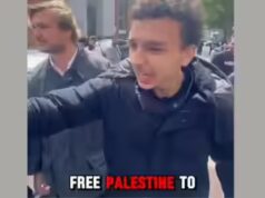 ‘Será decapitado um por um’: Homem grita slogans cheios de ódio contra judeus nas ruas de Londres