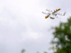 Entrega de drone do Papa Johns pula a pizza