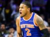 Knicks empatam os recordes dos Playoffs da NBA com cestas de três pontos no primeiro tempo e se aproximam da raspagem dos 76ers