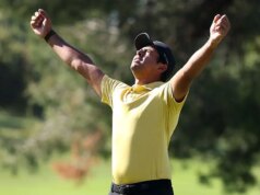 O jogador de golfe completamente desconhecido Yurav Premlall surge do nada para vencer o evento DP World Tour por 14 tacadas