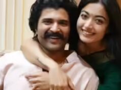 Rashmika dá uma olhada na comemoração do primeiro aniversário de Vijay após o casamento