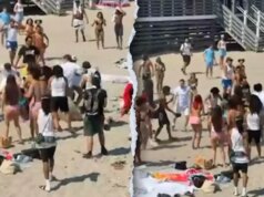 Três esfaqueados na lotada praia de Rhode Island enquanto centenas de adolescentes lotam a área, diz a polícia