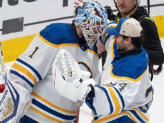 ‘Chaos within the Crease’ não abala os Sabres enquanto eles se preparam para o Jogo 7 em Buffalo