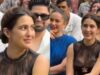 Sara saiu chocada enquanto o apresentador brinca sobre identificar atores ‘por trás’ em vídeos de paparazzi