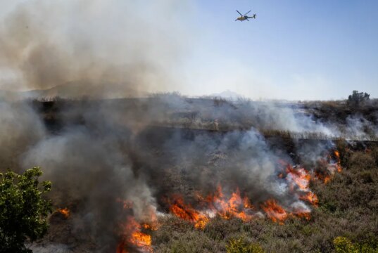 A temporada de incêndios florestais na Califórnia já está hiperativa