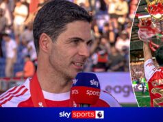 Arteta nomeado Gerente da Temporada da Premier League