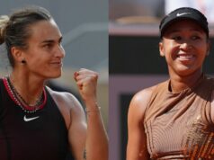 Sabalenka x Osaka disputará a primeira partida noturna feminina do Aberto da França em três anos