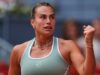 Sabalenka avança no Aberto da Itália em meio a disputa de prêmios
