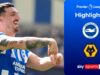 Brighton passa pelos Wolves para manter a Europa à vista