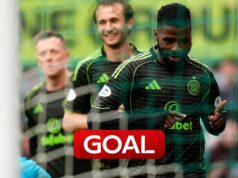Tremendous-substituto Iheanacho dá ao Celtic a liderança contra o Hibs