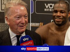 ‘Que guerreiro!’ | Dubois elogia muito o ‘biscoito duro’ Wardley