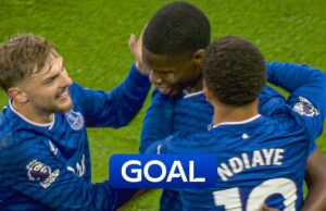 Guehi HOWLER presenteia Everton com o empate!