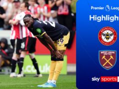 Hammers sofrem pesada derrota em Brentford