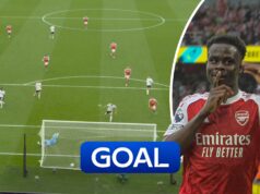 ‘GRANDE gol’ para o Arsenal, com Saka fazendo o segundo gol contra o Fulham