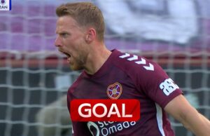 Hearts fica mais perto do título histórico com vitória de retorno sobre o Rangers