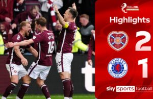 Hearts avança para a vaga no camarote da Premiership da Escócia com vitória sobre o Rangers