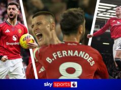 Fernandes perseguindo o recorde de De Bruyne e Henry