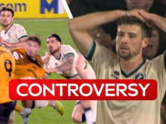 Millwall tem gol polêmico no ultimate do jogo anulado na tensa primeira mão em Hull