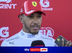 ‘Melhor que me senti o ano todo’ – Hamilton planeja não usar o simulador da Ferrari