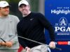 Scheffler compartilha a liderança enquanto McIlroy luta no PGA Championship