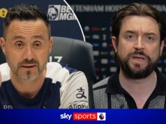‘Eu observei você!’ 👀 | Repórter da SSN levanta conversa com De Zerbi