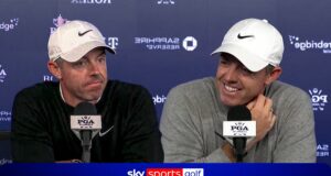 Que diferença um dia faz! | A resposta hilariante de McIlroy à merda viral! responder