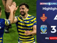 Huddersfield Giants 4-34 Warrington Wolves