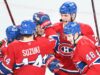 Defesa dos Canadiens, goleiro dando-lhes vantagem na série contra o Sabres