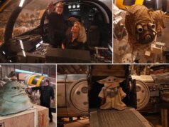 Diretor Jon Favreau em "O Mandaloriano e Grogu"