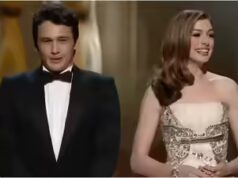 A mãe de Anne Hathaway corrigiu sua postura no Oscar 2011