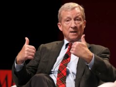 O bilionário da Califórnia, Tom Steyer, defende atletas trans nos esportes do ensino médio enquanto a corrida para governador esquenta