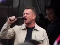 ‘Não permaneceremos calados’: Tommy Robinson alerta sobre ‘genocídio’ contra cristãos na Nigéria na marcha em Londres