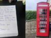 ‘Adiciona um pouco de brilho ao meu dia’: um bilhete sincero deixado por um sem-teto na biblioteca de uma vila no Reino Unido se torna viral